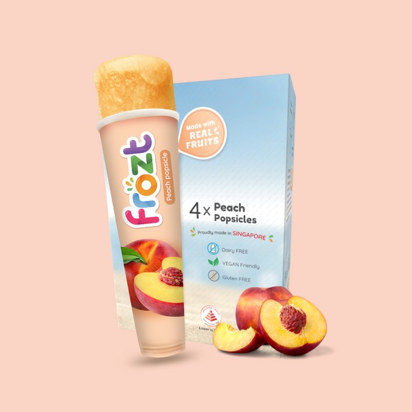 Frozt Peach Multipack of 4 Popsicles