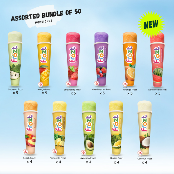 Assorted Bundle of 50 (Fruit Series)