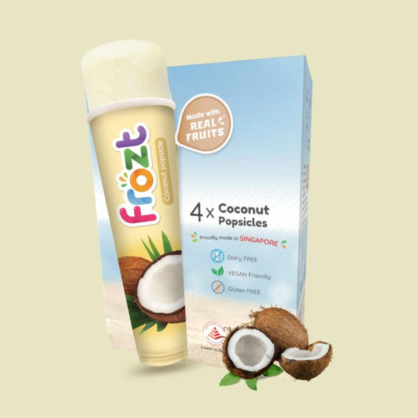 Frozt Coconut Multipack of 4 Popsicles