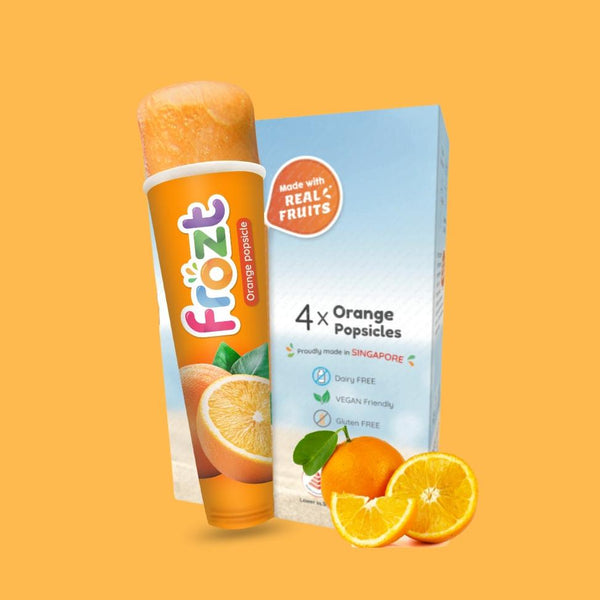 Frozt Orange Multipack of 4 Popsicles