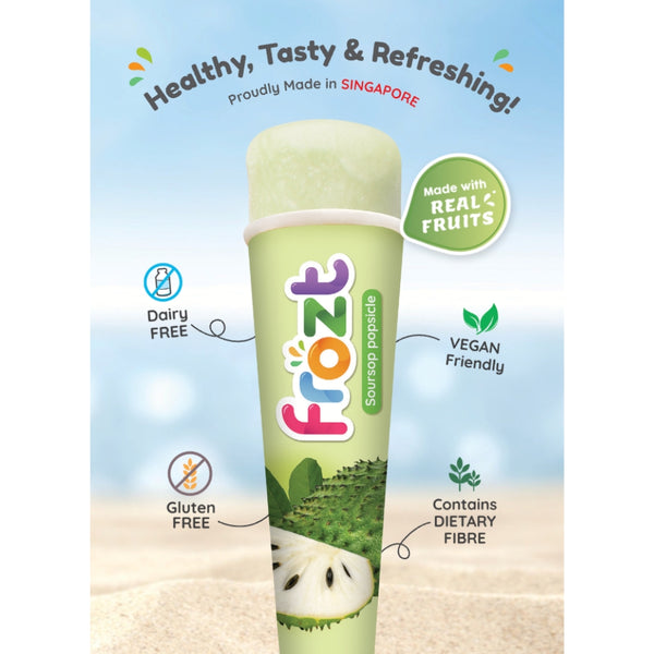 Frozt Soursop Multipack of 4 Popsicles