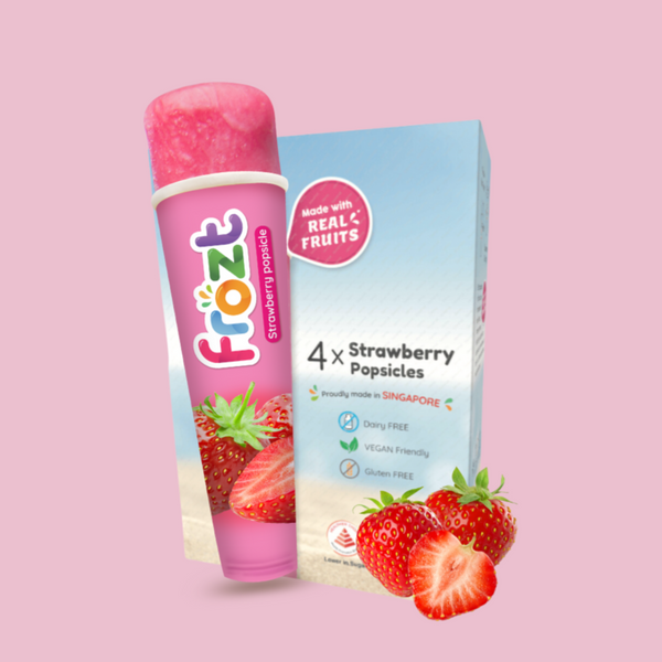 Frozt Strawberry Multipack of 4 Popsicles